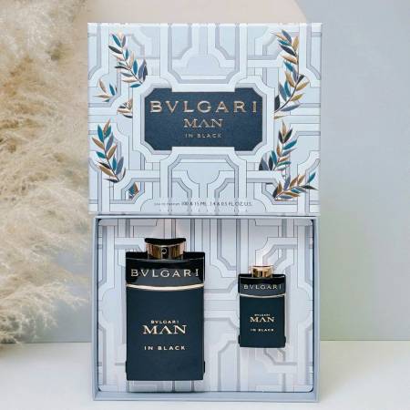 Set Quà Tặng Bvlgari Man In Black EDP 100ml + 15ml - Sang Trọng, Gợi Cảm