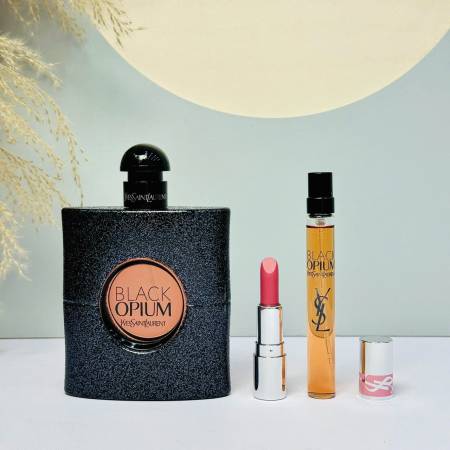 GIFT SET BÁN LỄ SIÊU ĐẸP - YSL Black Opium EDP